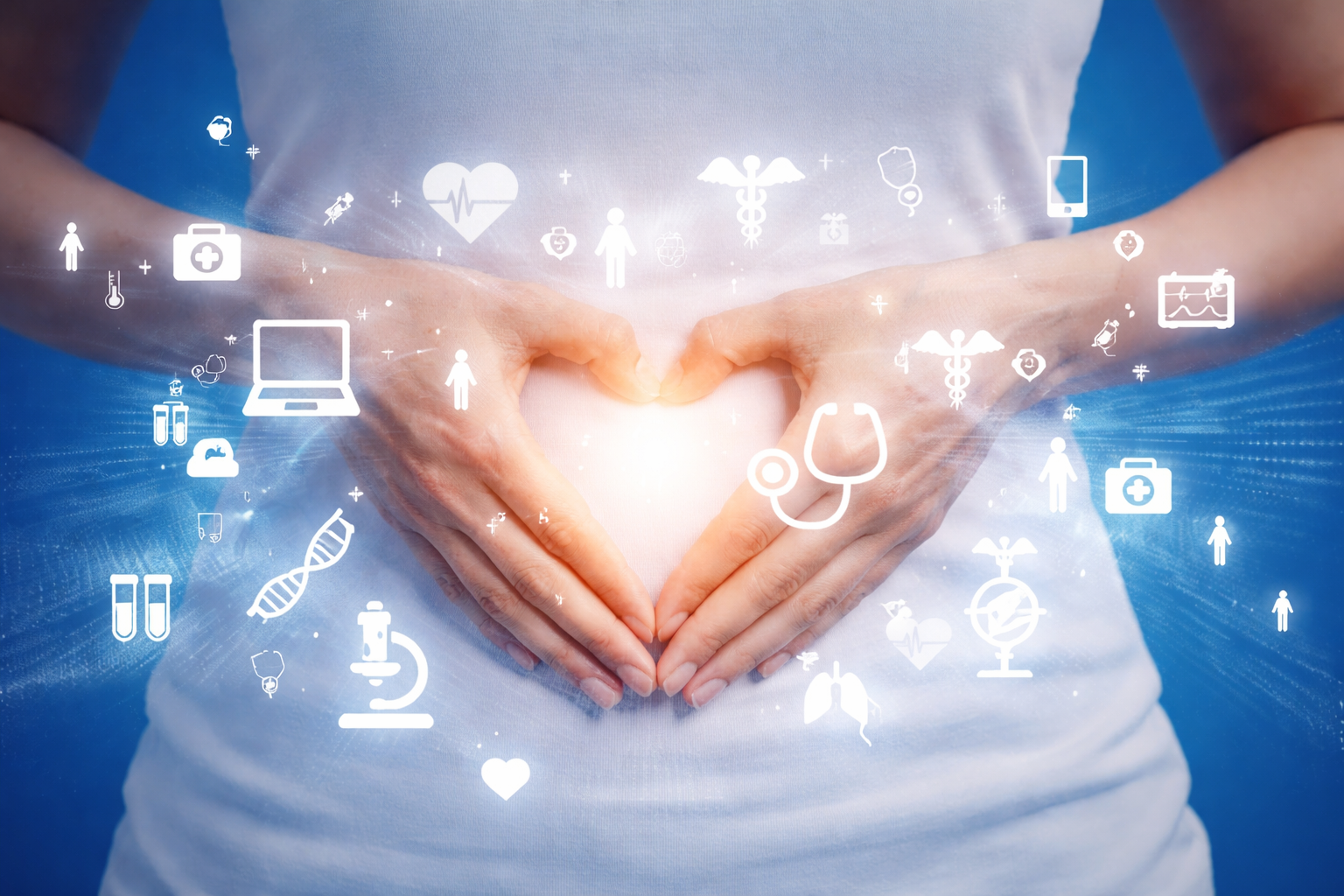 Cirurgia robótica e inteligência artificial aplicadas à saúde da mulher.